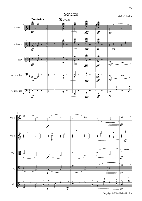 Streichquintett in C